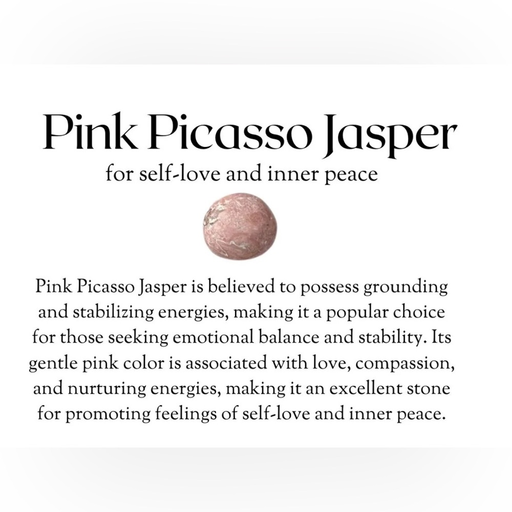 Unlisted Item - Pink Picasso Jasper